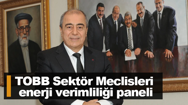 TOBB Sektör Meclisleri enerji verimliliği paneli