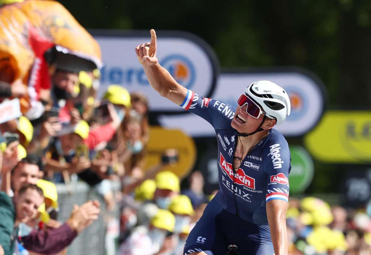 Tour de France ikinci etabını Mathieu van der Poel kazandı