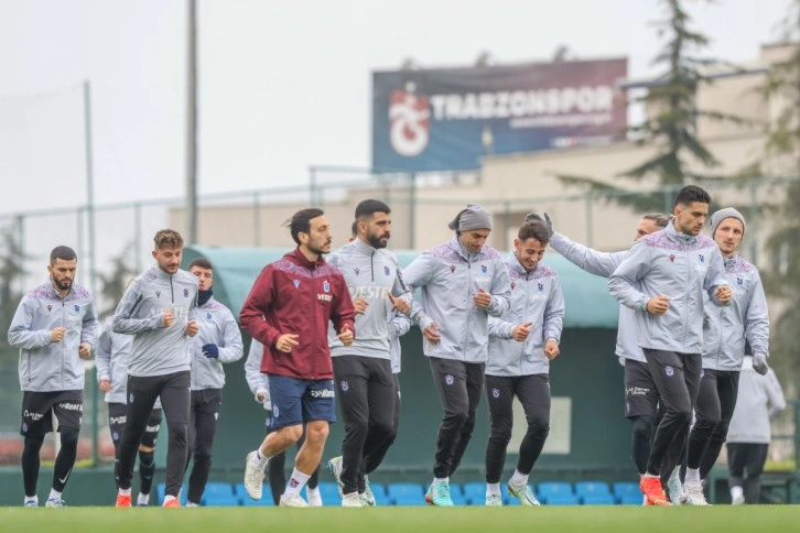 Trabzonspor, Beşiktaş maçı hazırlıklarına başladı