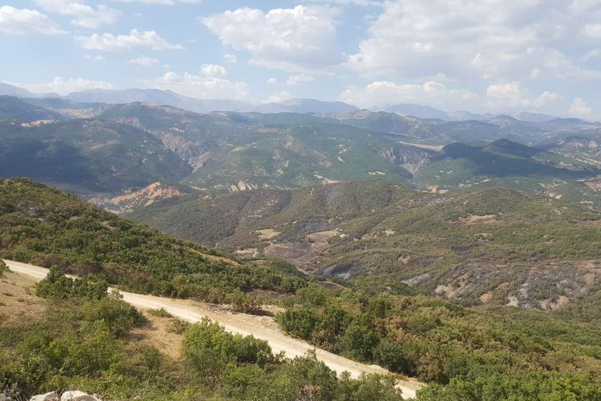 Tunceli'deki orman yangınında soğutma çalışmaları tamamlandı