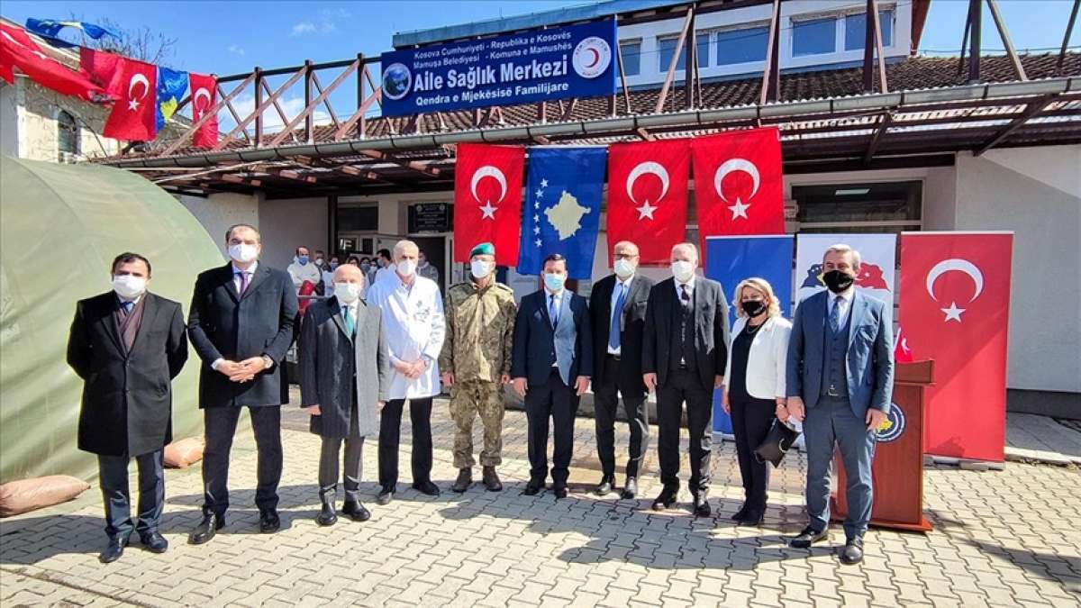 Türk askerinden Kosova'daki tek Türk belediyesi Mamuşa'ya sağlık alanında destek