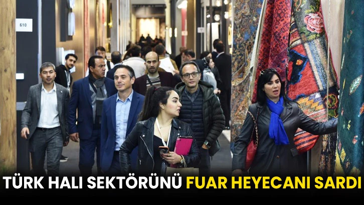 Türk halı sektörünü fuar heyecanı sardı