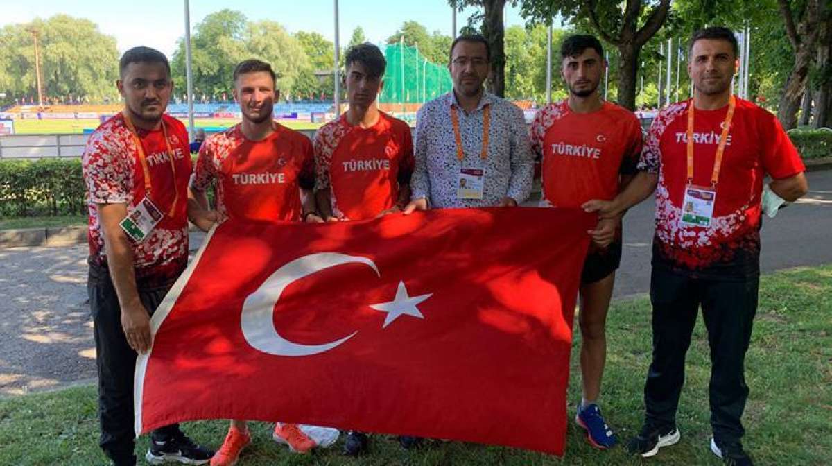 Türkiye Avrupa 20 Yaş Altı Atletizm Şampiyonasını 4 madalyayla...