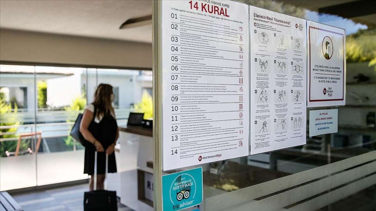 Türkiye'de 'Güvenli Turizm Sertifikası' alan konaklama tesisi sayısı 5 bin 216'y