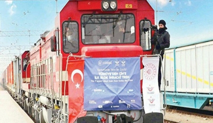 Türkiye'den Çin'e çıkarma! Vagonlar dolusu mal gönderilecek