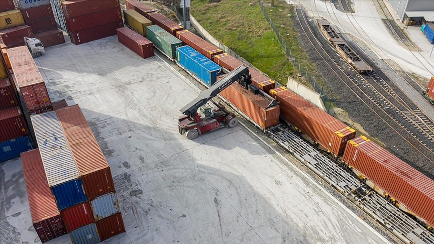 Türkiye'den Çin'e gidecek ikinci ihracat yük treni de yola çıktı