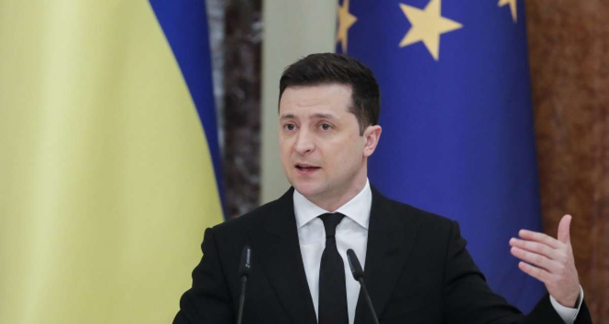 Ukrayna Devlet Başkanı Zelenskiy: 'Donbass'taki savaşı bitirmek için tek yol NATO'