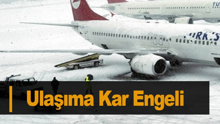 Ulaşıma Kar Engeli