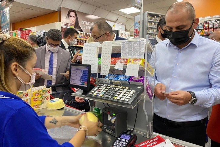 Üsküdar’da marketlere ‘fahiş fiyat’ denetimi