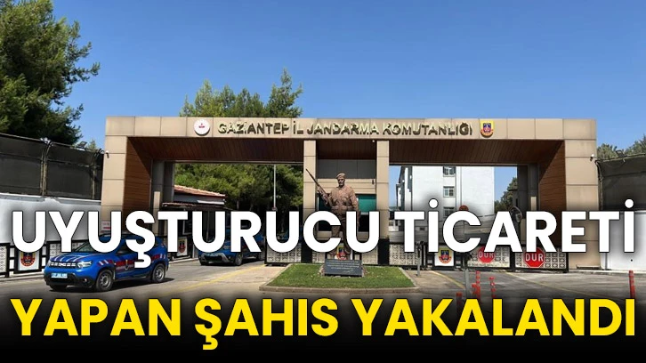 Uyuşturucu ticareti yapan şahıs yakalandı