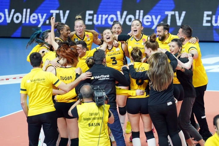 VakıfBank, CEV Şampiyonlar Ligi'nde finalde