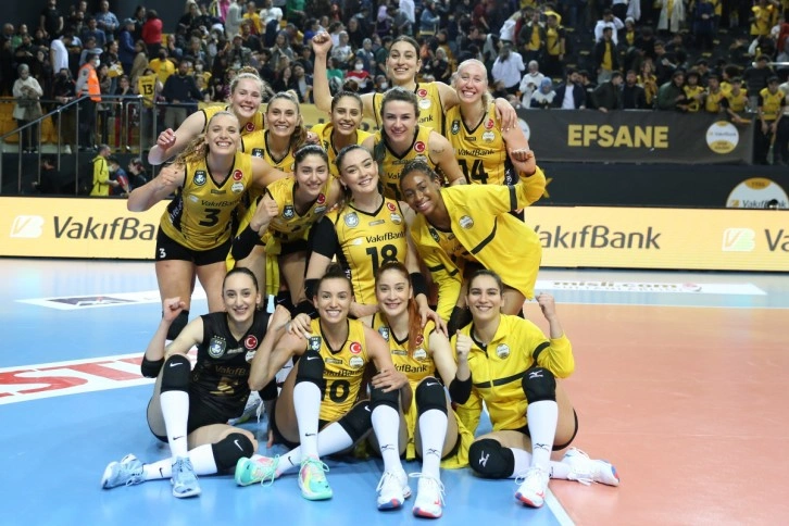 VakıfBank, final serisinde durumu eşitledi