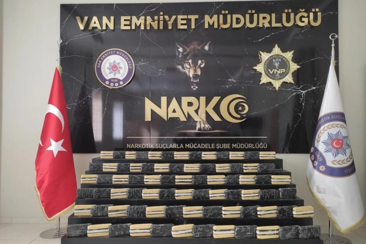 Van’da 158 kilo uyuşturucu ele geçirildi