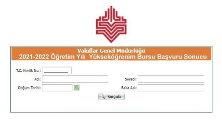 VGM burs sonuçları 2021! Üniversite (Yükseköğrenim) burs sonuçları nereden öğrenilir?