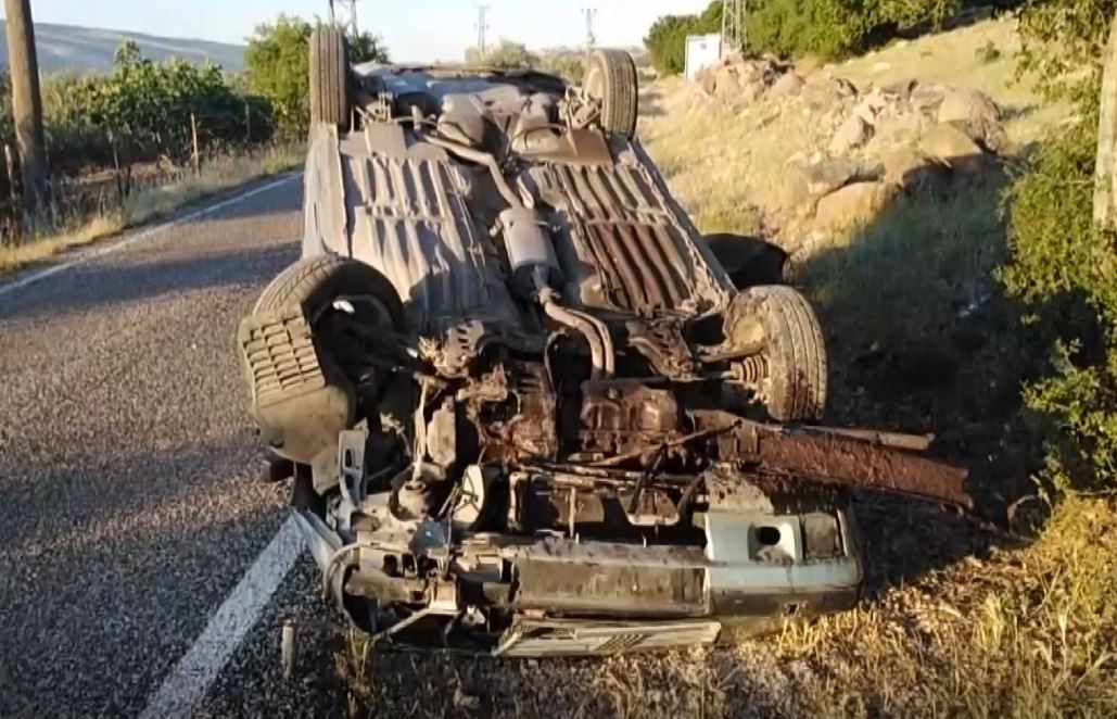 Yavuzeli'nde trafik kazası: 1 yaralı