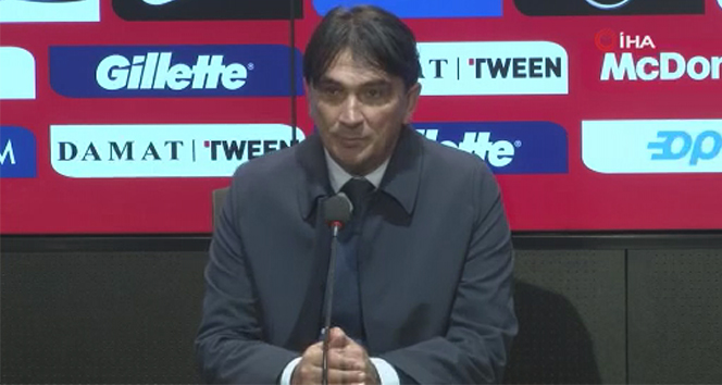 Zlatko Dalic: ’3 gol yememizden dolayı memnun değilim’