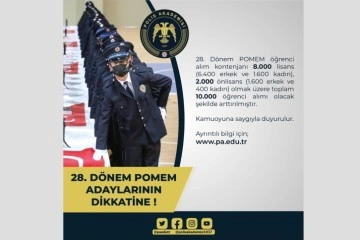 28. Dönem POMEM öğrenci alım kontenjanı artırıldı