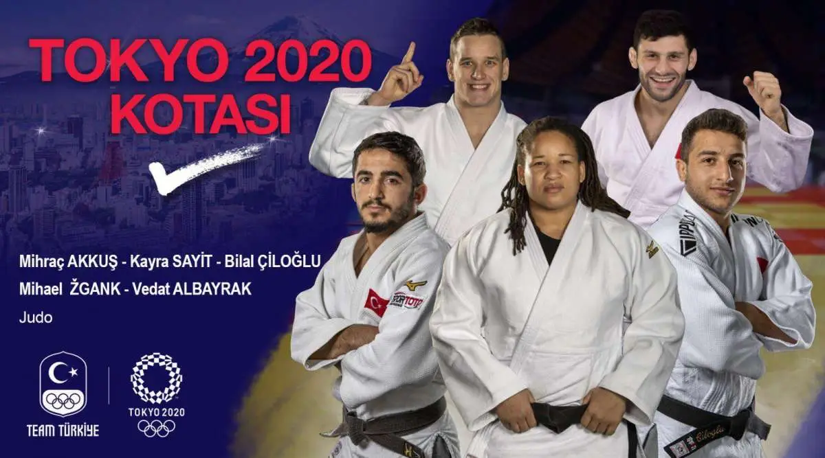 5 milli judocu Tokyo Olimpiyat Oyunlarına gidiyor