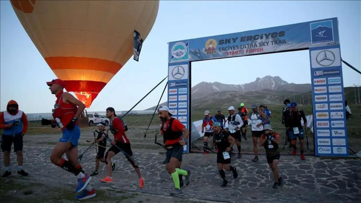 5. Uluslararası Erciyes Ultra Sky Trail Dağ Maratonunun son...