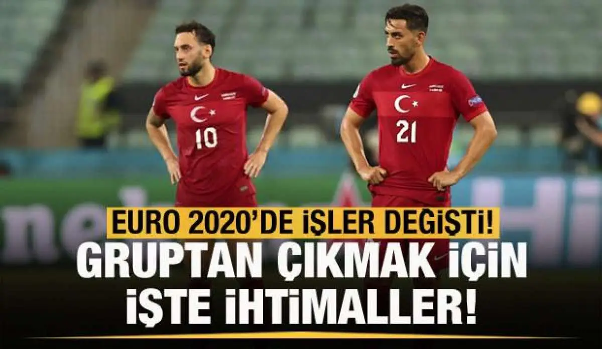 A Milli Takım'ın son 16'ya kalabilmesi için gereken ihtimaller...