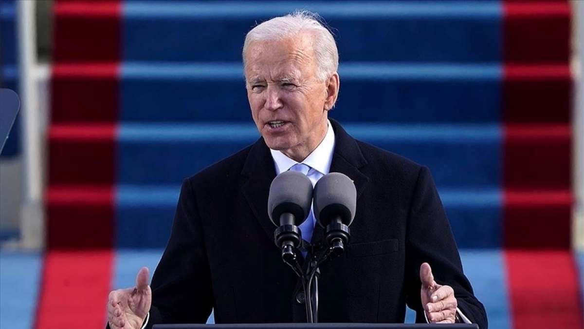 ABD Başkanı Biden ilk ziyaretini Dışişleri Bakanlığına yaptı