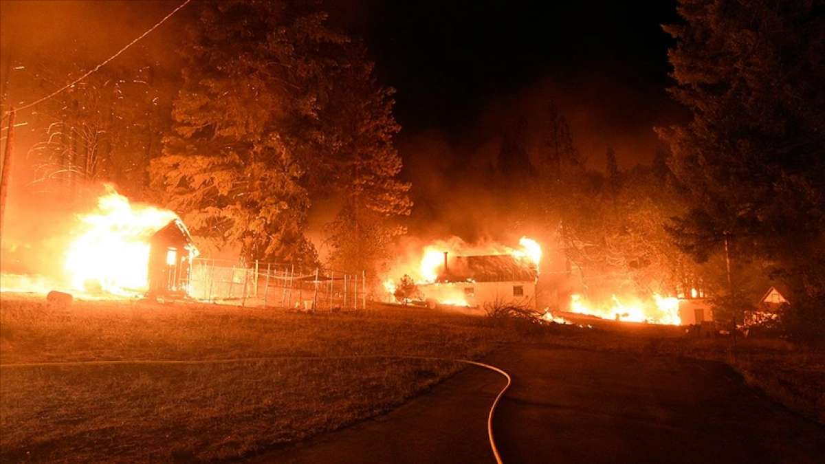 ABD'nin California eyaletindeki orman yangınları devam ediyor: 8 kişi kayıp