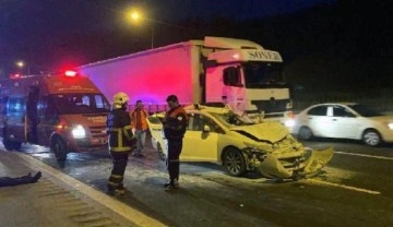 Adana&rsquo;da otoyolda kaza: 1 ölü, 2 yaralı