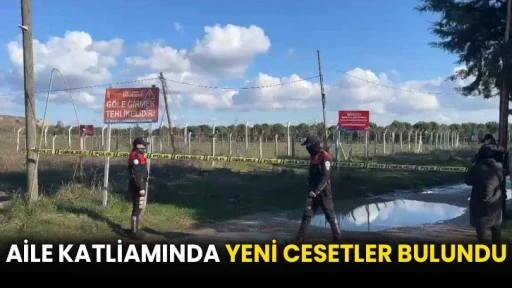 Aile katliamında yeni cesetler bulundu