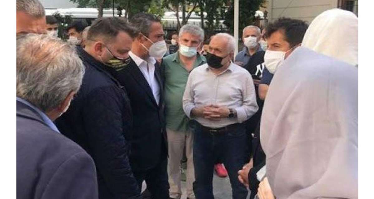 Ali Koç, Emre Belözoğlu'nu acı gününde yalnız bırakmadı