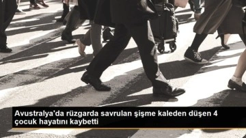 Avustralya'da rüzgarda savrulan şişme kaleden düşen 4 çocuk hayatını kaybetti