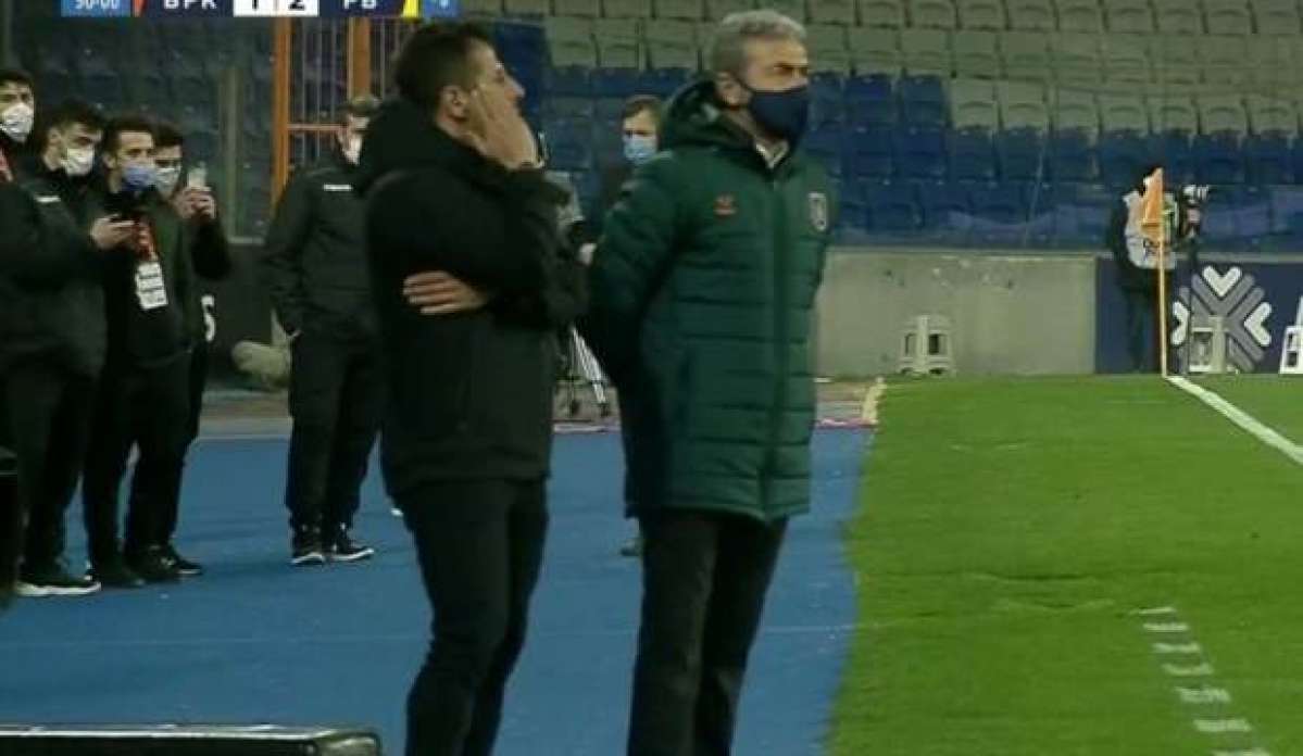 Aykut Kocaman ve Emre Belözoğlu maçı yan yana takip etti!