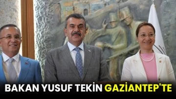 Bakan Yusuf Tekin Gaziantep'te