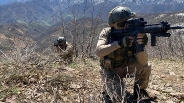 Barış Pınarı ve Fırat Kalkanı harekatı bölgelerinde 12 terörist etkisiz hale getirildi