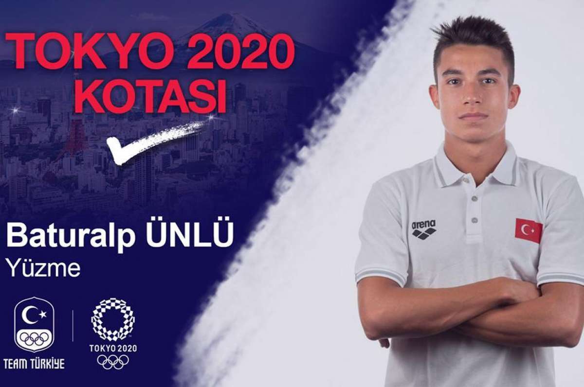 Baturalp Ünlü, Tokyo 2020 Olimpiyat Oyunları'na gitme hakkı elde...