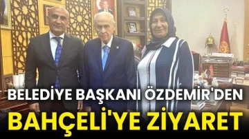 Belediye Başkanı Özdemir'den Bahçeli'ye ziyaret