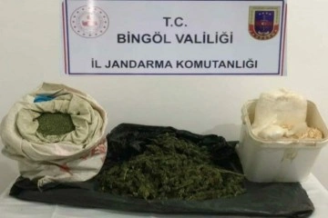 Bingöl’de 9 kilo esrar ele geçirildi