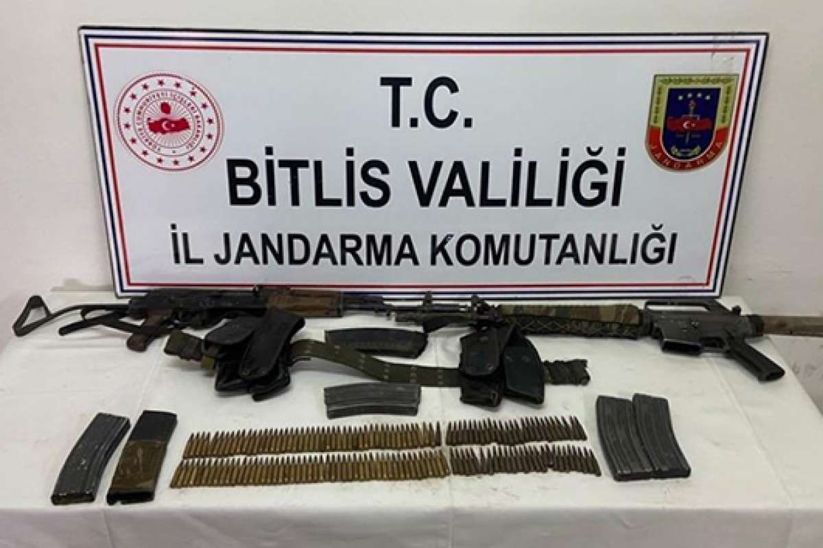 Bitlis'te 1 terörist silahı ile birlikte etkisiz hale getirildi