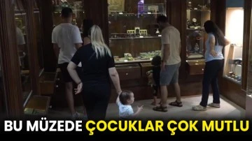 Bu müzede çocuklar çok mutlu