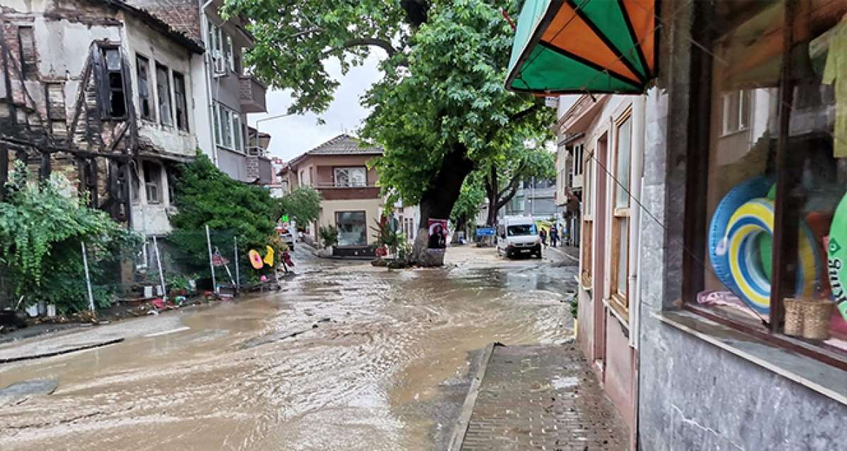 Bursa'nın Gemlik ve Mudanya ilçesi sele teslim