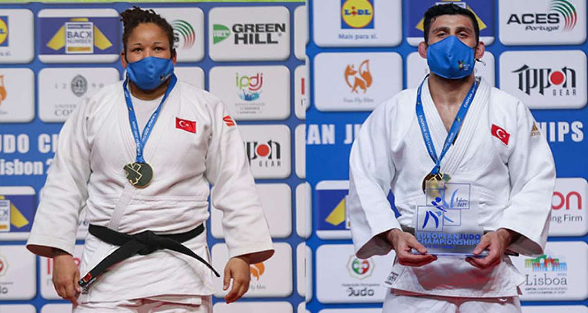 Büyükler Avrupa Judo Şampiyonası'nda üçüncü kez: "2 Altın"