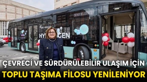 Çevreci ve Sürdürülebilir Ulaşım İçin Toplu Taşıma Filosu Yenileniyor