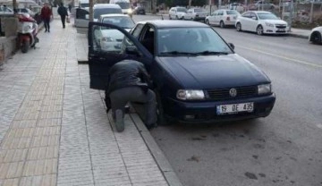 Çorum'da 15 aracın lastikleri kesildi