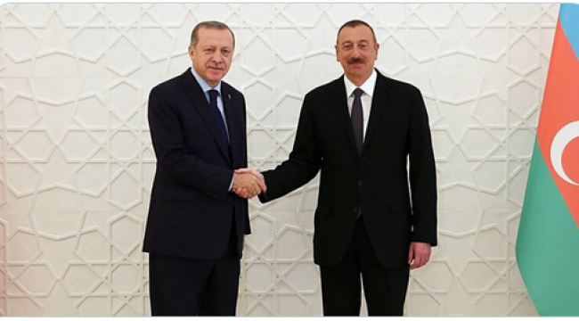 Cumhurbaşkanı Erdoğan, Aliyev ile görüştü