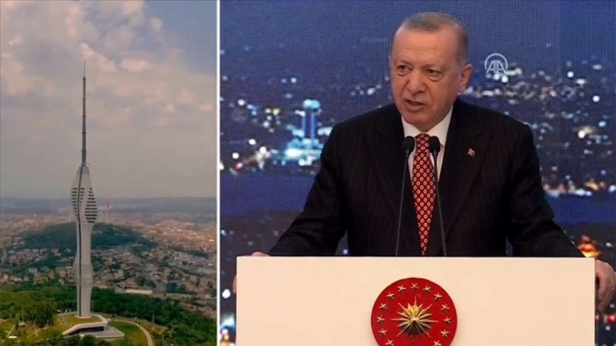 Cumhurbaşkanı Erdoğan: Çamlıca Kulesi görüntü kirliliğine son verdi