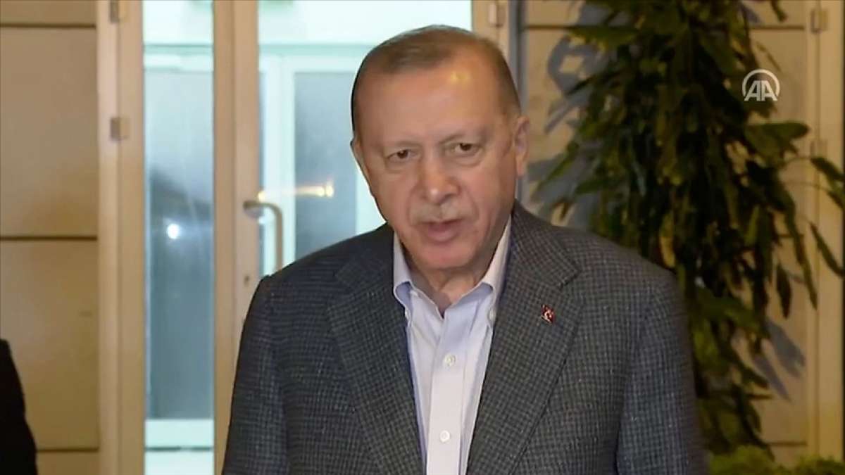 Cumhurbaşkanı Erdoğan: İşçinin o kutsal alın terini sömürmek isteyenlere fırsat vermeyeceğiz