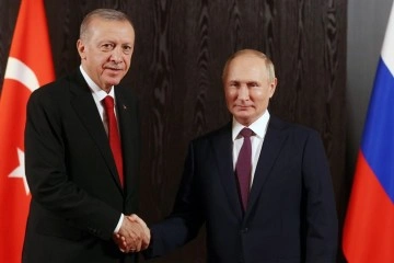 Cumhurbaşkanı Erdoğan, Rusya Devlet Başkanı Vladimir Putin ile görüştü