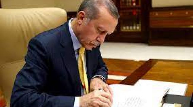 Cumhurbaşkanı Erdoğan tarafından yapılan atamalar Resmi Gazete'de yayımlandı