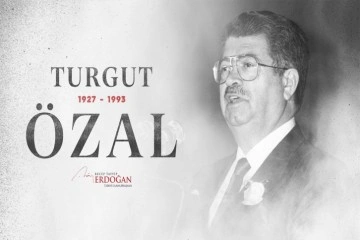 Cumhurbaşkanı Erdoğan'dan 'Turgut Özal' paylaşımı