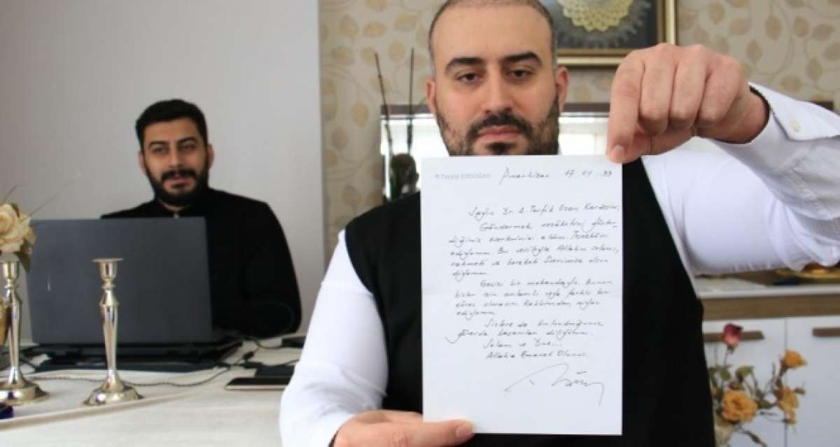 Cumhurbaşkanı Erdoğan'ın gönderdiği mektup 22 yıl sonra ortaya çıktı