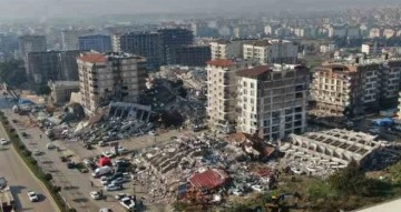 Depremin vurduğu Hatay havadan böyle görüntülendi